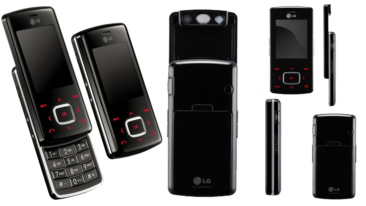 LG KG800 CHOCOLATE 2006  Unique Fashionable design and Touchpad navigation