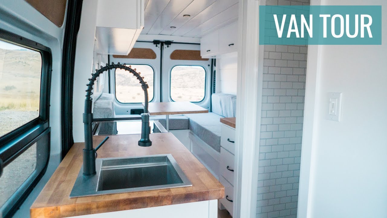 Экскурсия на фургоне Promaster с ванной комнатой | ЭКСКУРСИЯ ПО TINY HOUSE