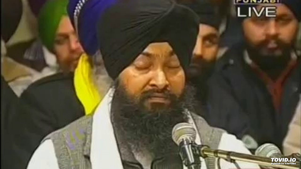 Teene Taap Niwaranhara-Raag Bilaskhani Todi-Bhai Kamaljeet Singh Ji Hazuri Ragi 03-5-18 from 10 to11