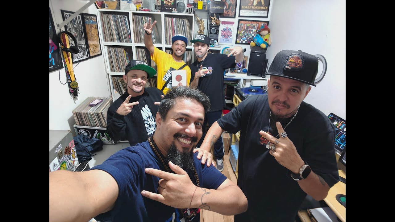 DJS CASPER , NIKO E RICKA ( RESENHA, AMIGOS E MÚSICA RAP 90´S )