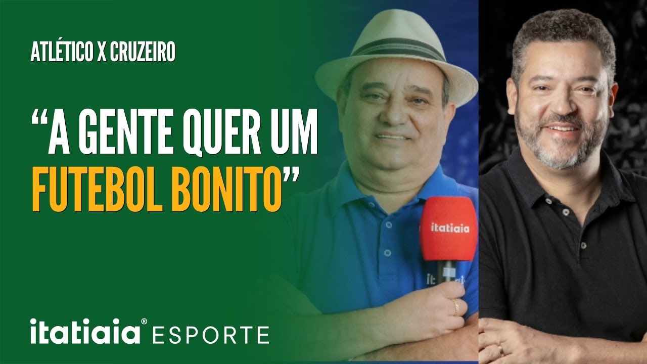 PEQUETITO E CAIXA COMENTAM EMOÇÃO EM SE NARRAR UM CLÁSSICO COM ATLÉTICO E CRUZEIRO