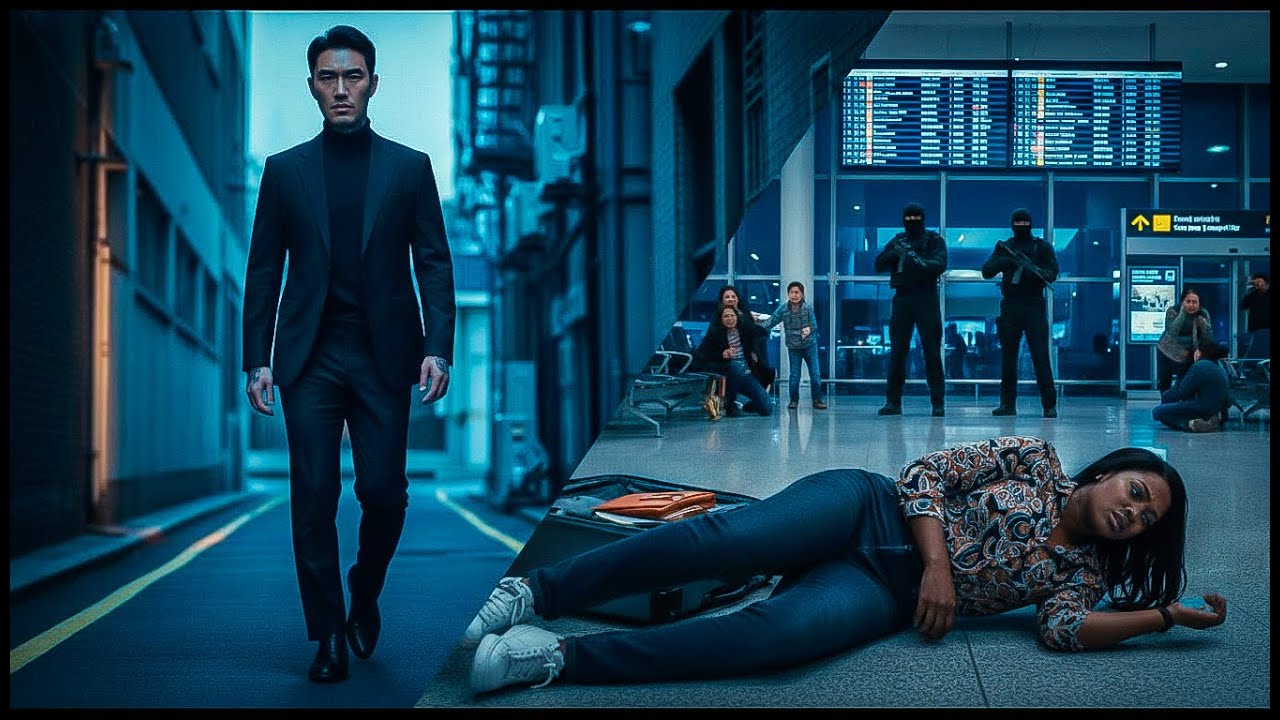 Black Lady Shot at Airport Then Police Discovered Her Husband Is Koreas Most Feared Mafia Boss