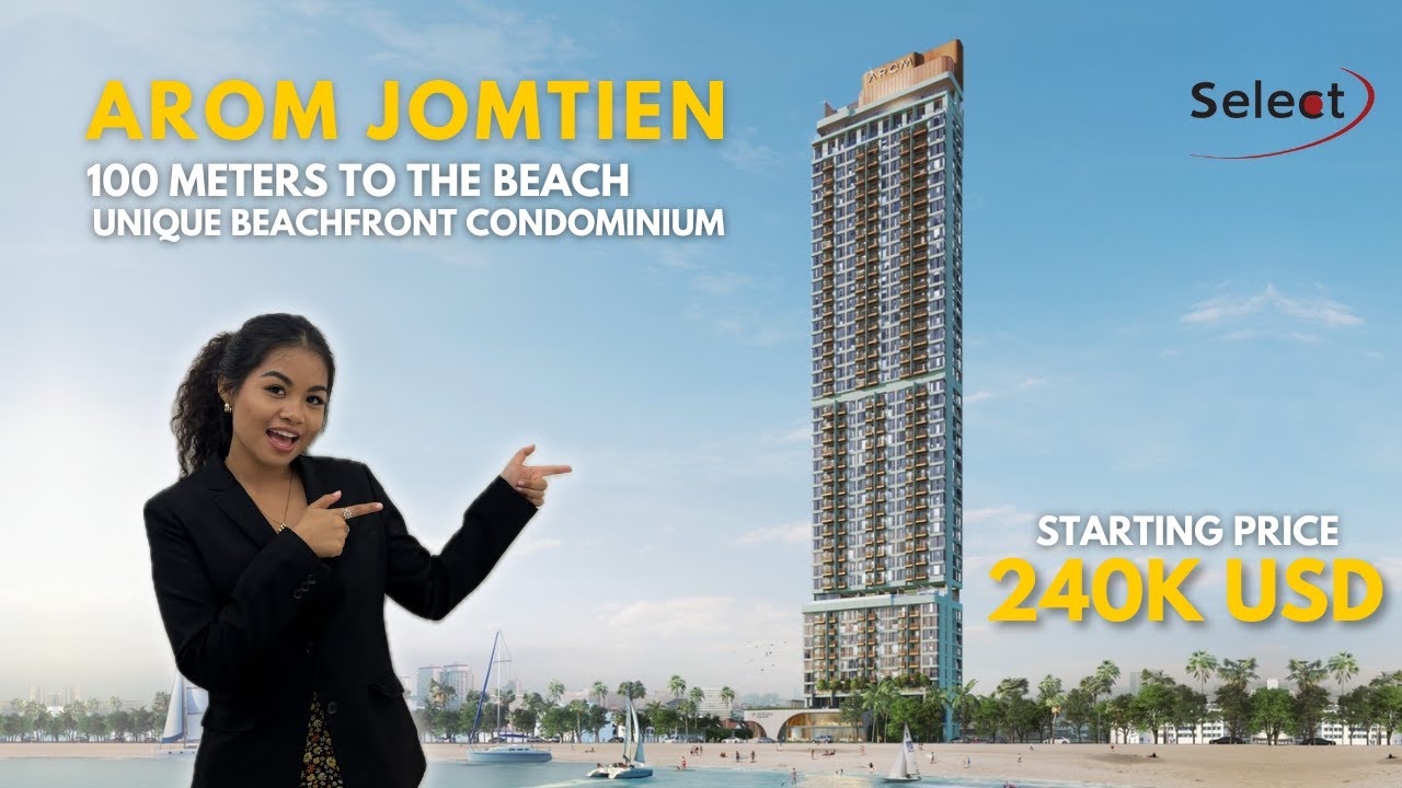 We Found One of Pattaya’s Most Beautiful Beachfront Condos — AROM JOMTIEN 🌅