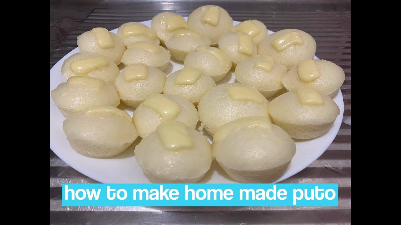 Puto Cheese Home Made