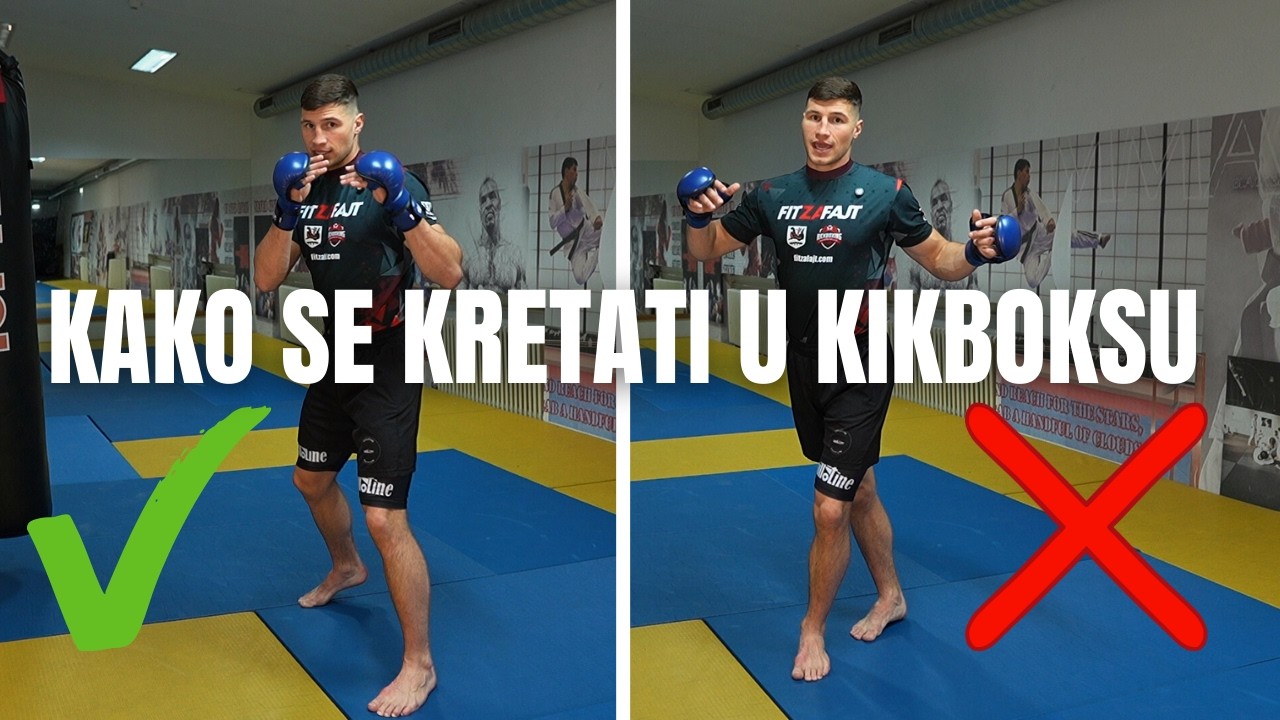 Kickbox 101: Kretanje naprijed, nazad i u stranu
