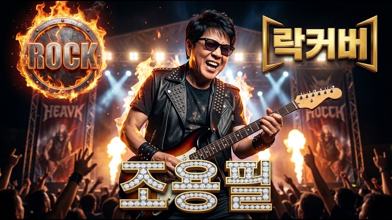 [K-Legend] 🎸 가왕(歌王) 조용필 명곡 락 커버 플레이리스트 | 전설의 재해석 [AI COVER]