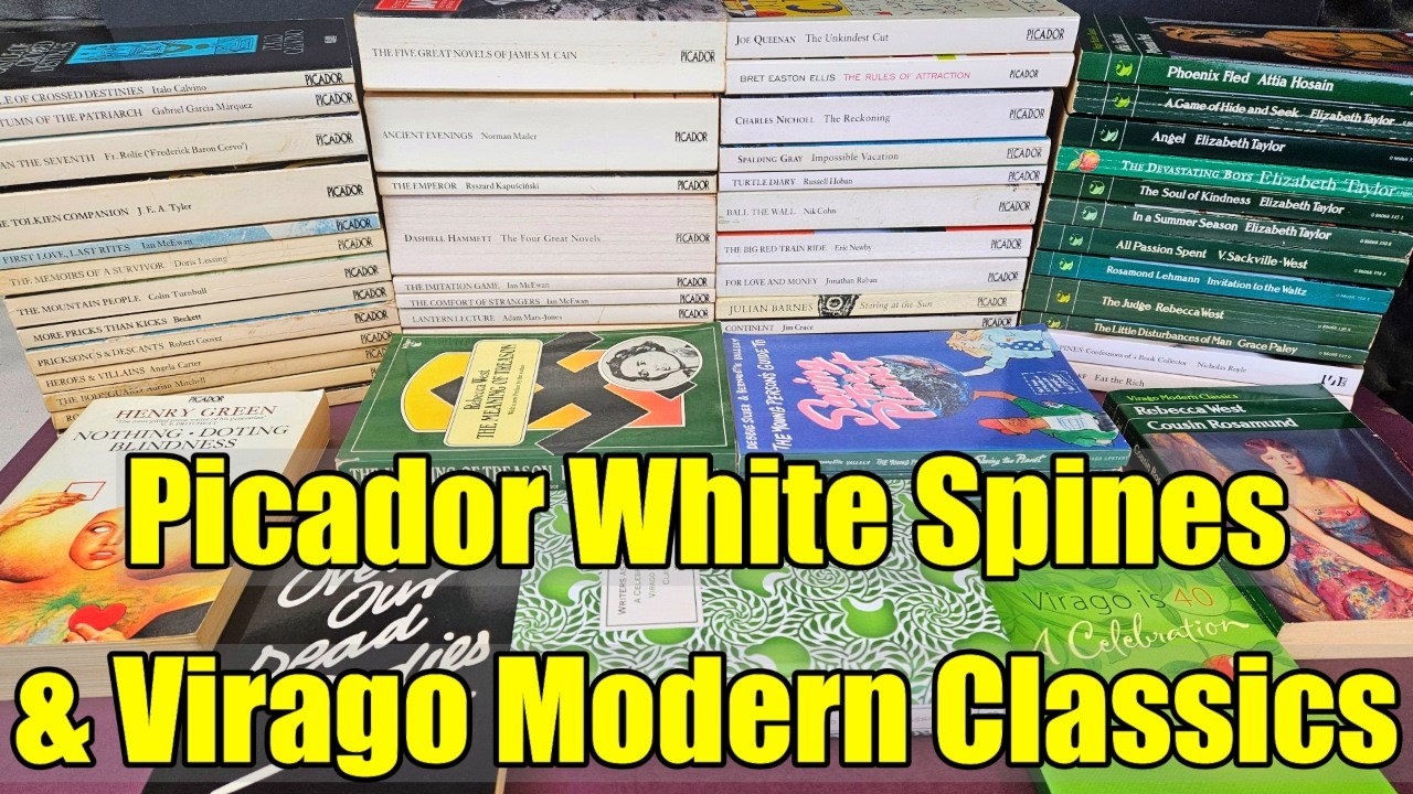 Picador White Spines — Virago Modern Classics — тур коллекции 2024 года