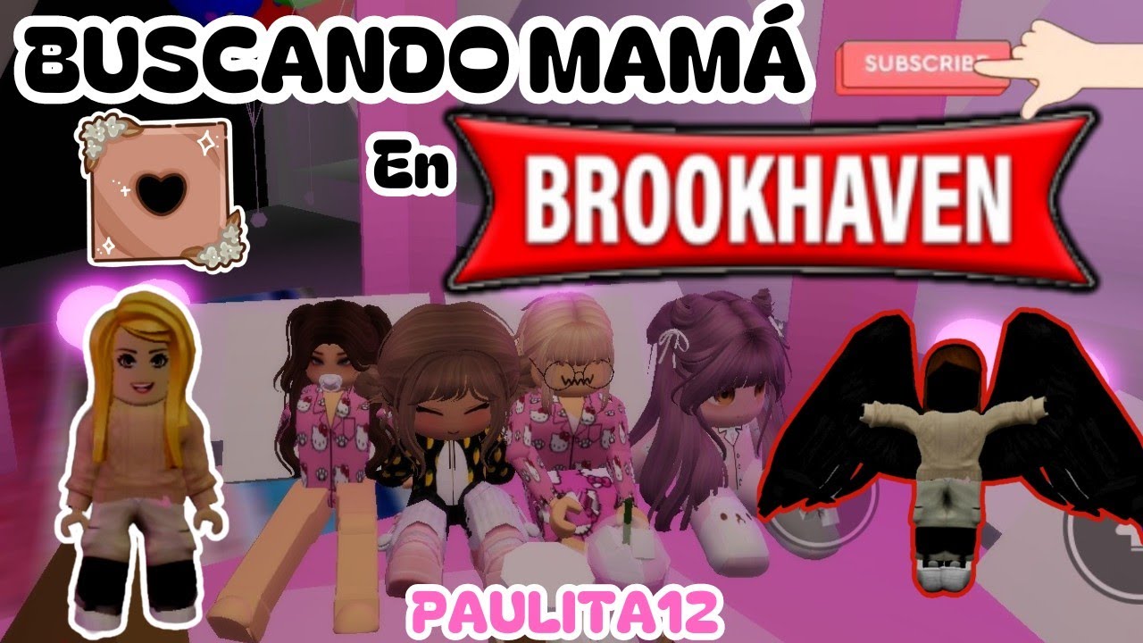 BUSCANDO MAM&Aacute; EN BROOKHAVEN | Nuestra mam&aacute; estaba pose&iacute;da | #paulita12 #roblox