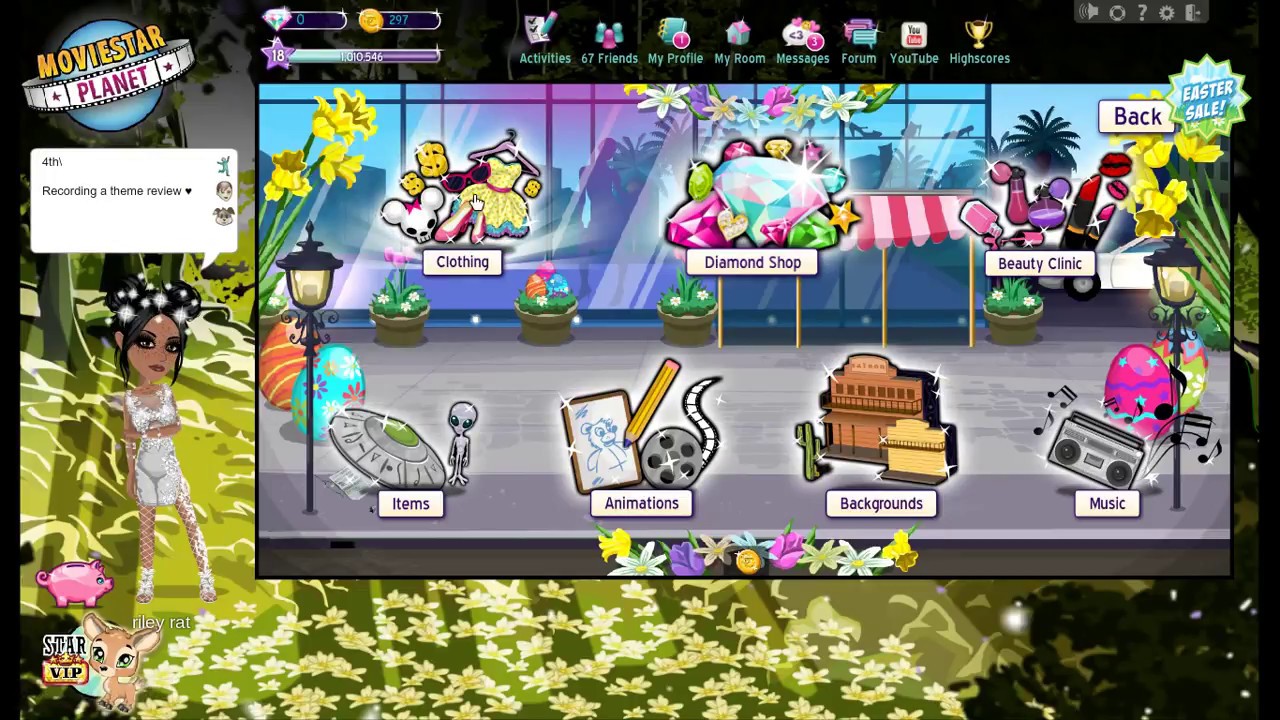 THEME REVIEW!! Spring Moon. eh