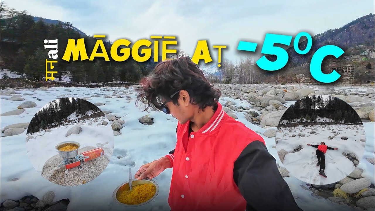 I Made Maggie in the Snow at -5&deg;C ❄️