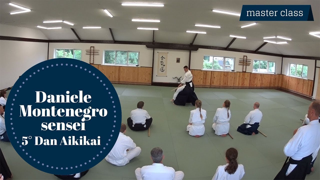 Daniele Montenegro sensei. JO DORI • IKKYO (OMOTE)