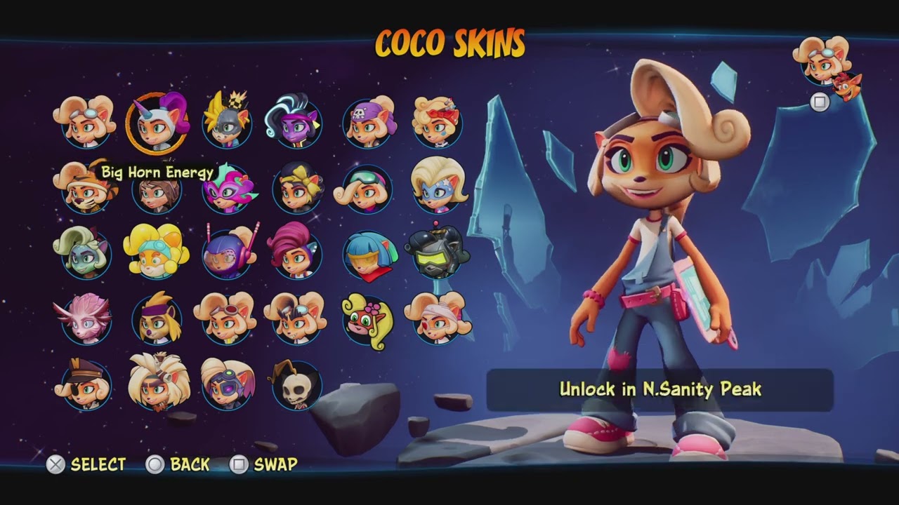 Crash Bandicoot 4 All skins Crash + Coco