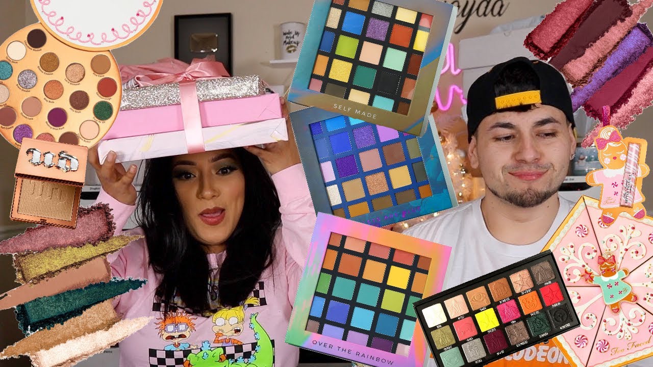 NEW MAKEUP LAUNCHES | HUGE PR MAKEUP UNBOXING 2019 - ALEXISJAYDA