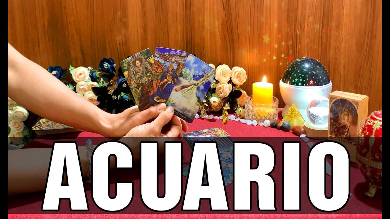 ACUARIO SE ABRE TU PARAÍSO EN LA TIERRA SE CUMPLE TU DESEO OCULTO EL AMOR LLEGA Y LO NEGATIVO SE VA