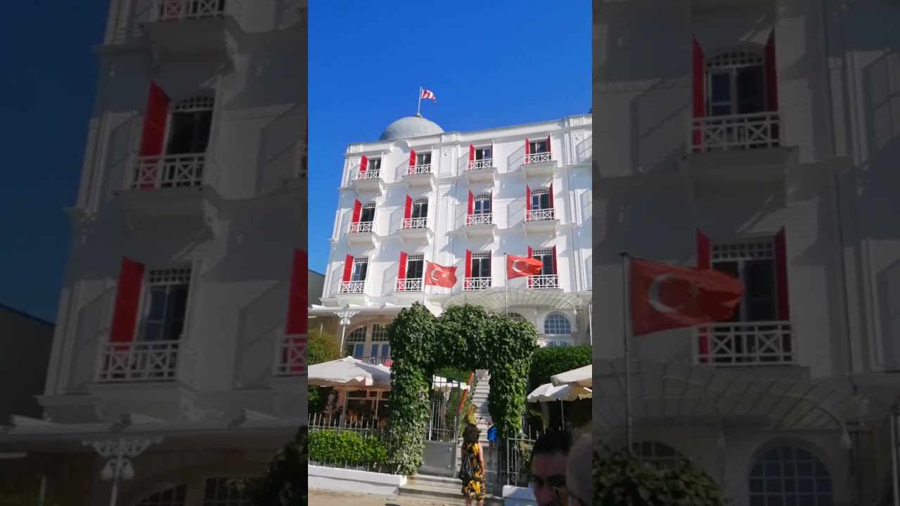 Büyükada'daki tarihi Splendid Palace Hotel 🏛️🏩🛏️🛎️