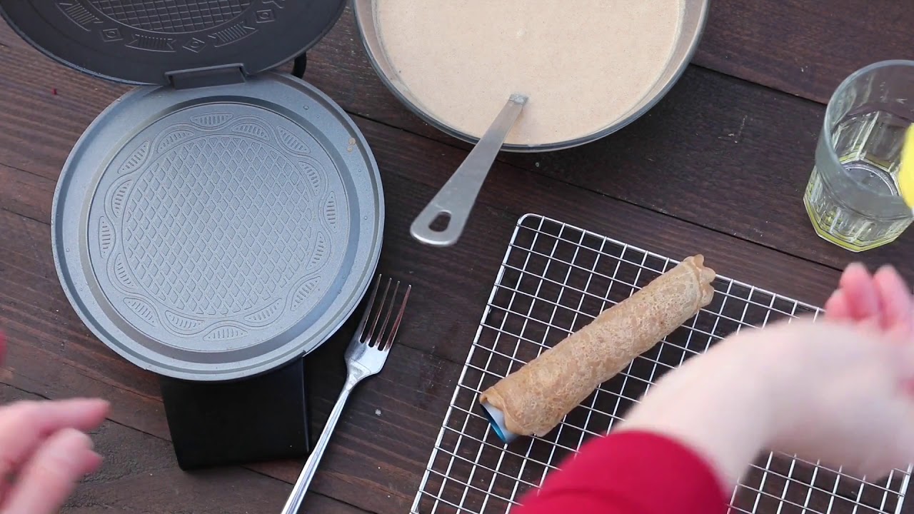 Eiserkuchen - Bergische Waffelr&ouml;llchen