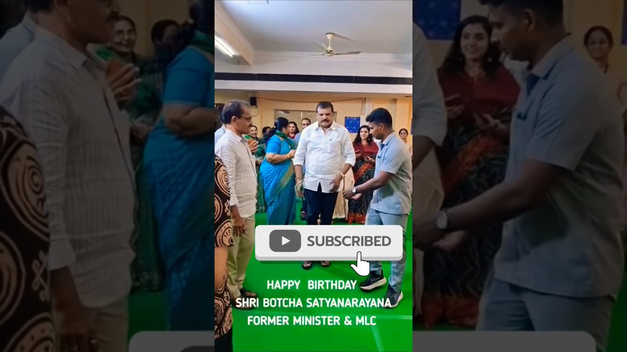 HBD BotsaGaru#ysjagan#ysrcp#mlc#botsasatyanarayana#vijayanagaram#ysrcpsocialmedia#ysrcongress#ycp#ap