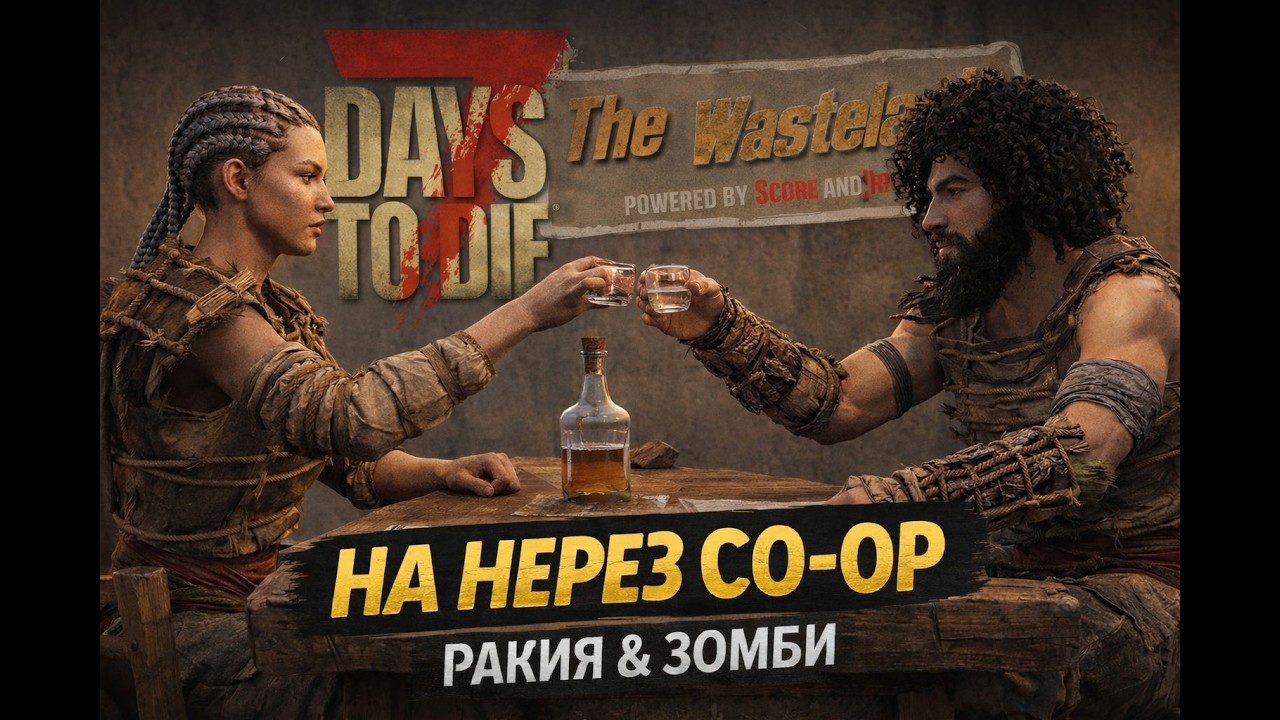 7 Days to Die Wasteland Mod CO-OP – На Нерез