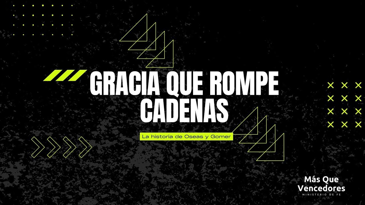 GRACIA QUE ROMPE CADENAS 🔗 | Pastor Eder Arias
