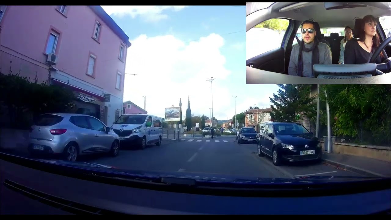 EXAMEN BLANC du PERMIS avec CONDUITE COMMENTÉE par Delphine #1 LA CIOTAT