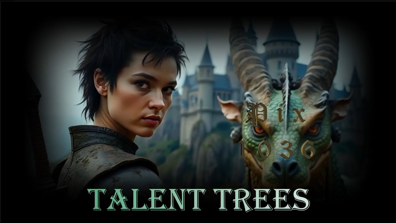 Evony - TALENT TREES: 2 branches with many options. Craft a development and a PVP tree.