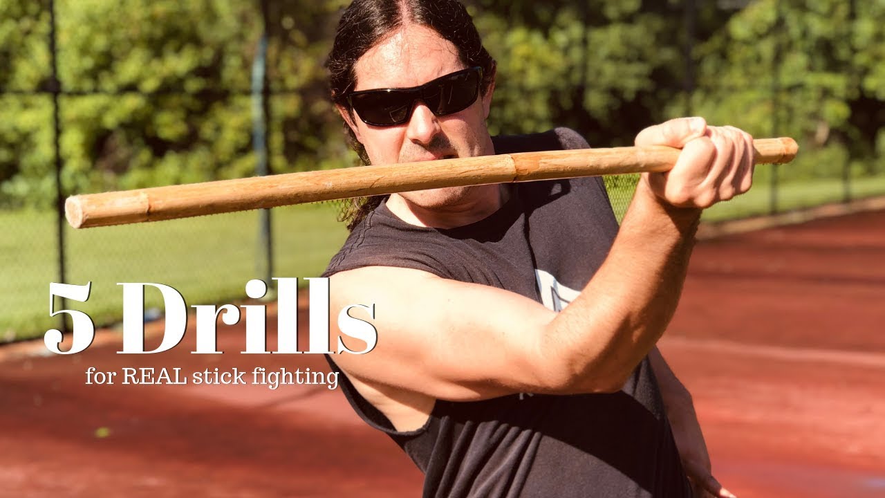 REAL Kali Stick Fighting - 5 Drills plus bonus training