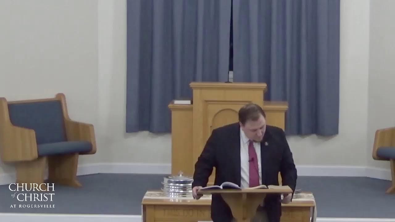 God Who Hides the Righteous: Zephaniah| Rogersville AM BC 2/8/2026