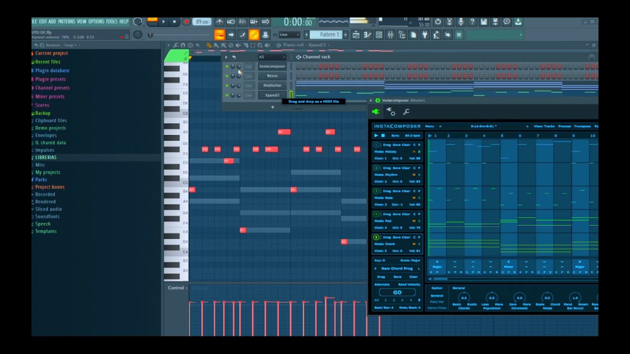 MELODIAS INFINITAS PARA TODO GENERO EN FL STUDIO 20