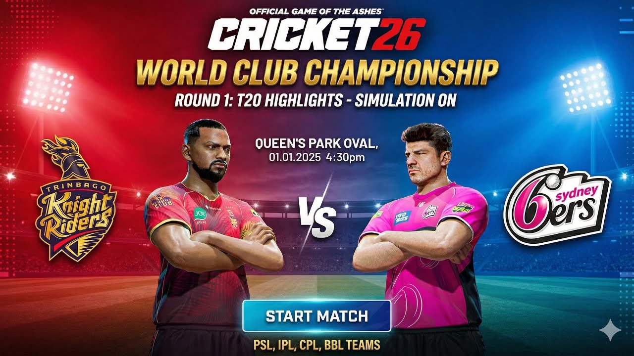 IPL vs PSL vs BBL vs CPL! 🌍 World Club Championship Begins | Match 1