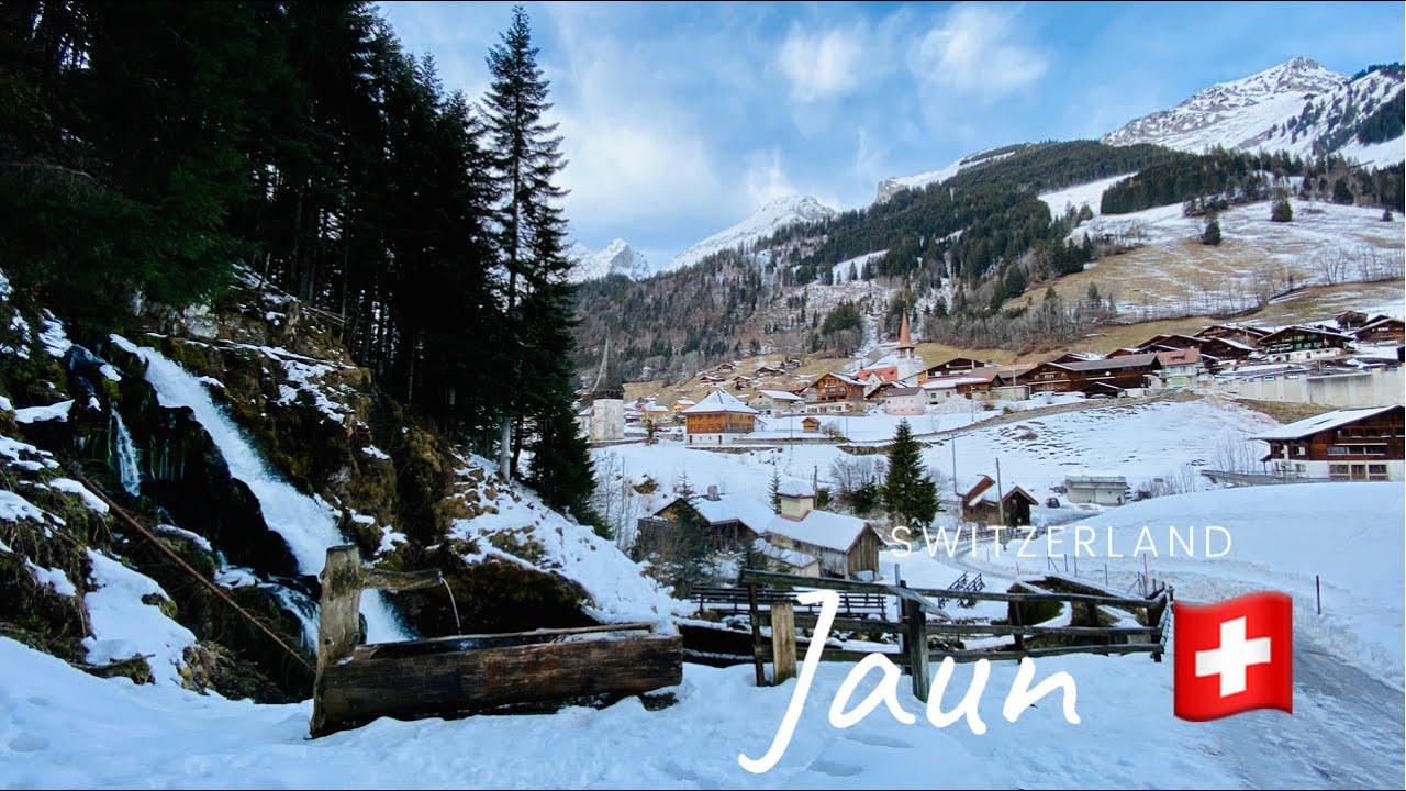 🇨🇭 Jaun Village -mountain village winter holiday resort - FRIBOURG REGION