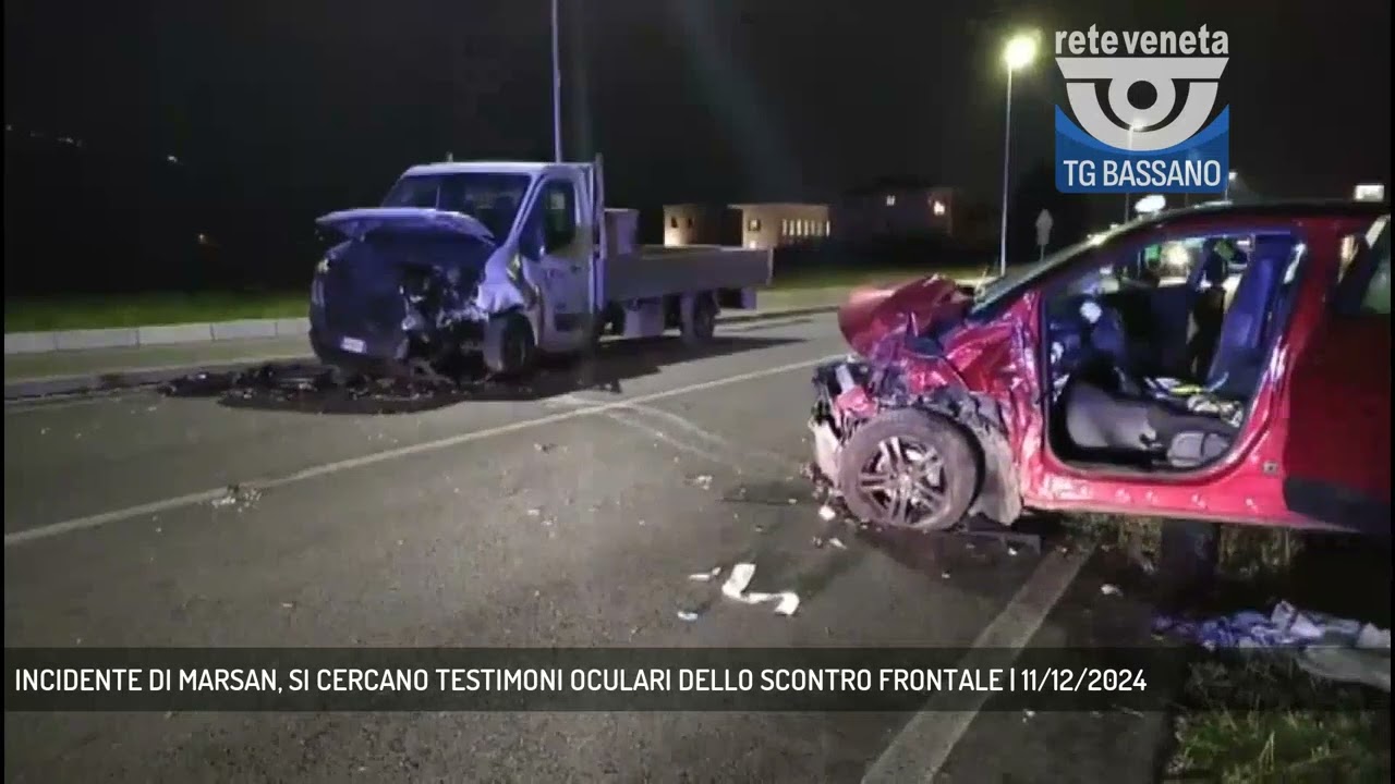 INCIDENTE DI MARSAN, SI CERCANO TESTIMONI OCULARI DELLO SCONTRO FRONTALE | 11/12/2024
