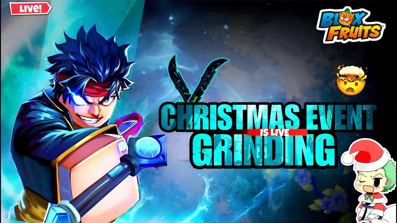 🔴CONTROL Rework + Chirstmas Event 🎁 | Blox Fruits LiveDay 27 |#roblox  #bloxfurit #robloxlive