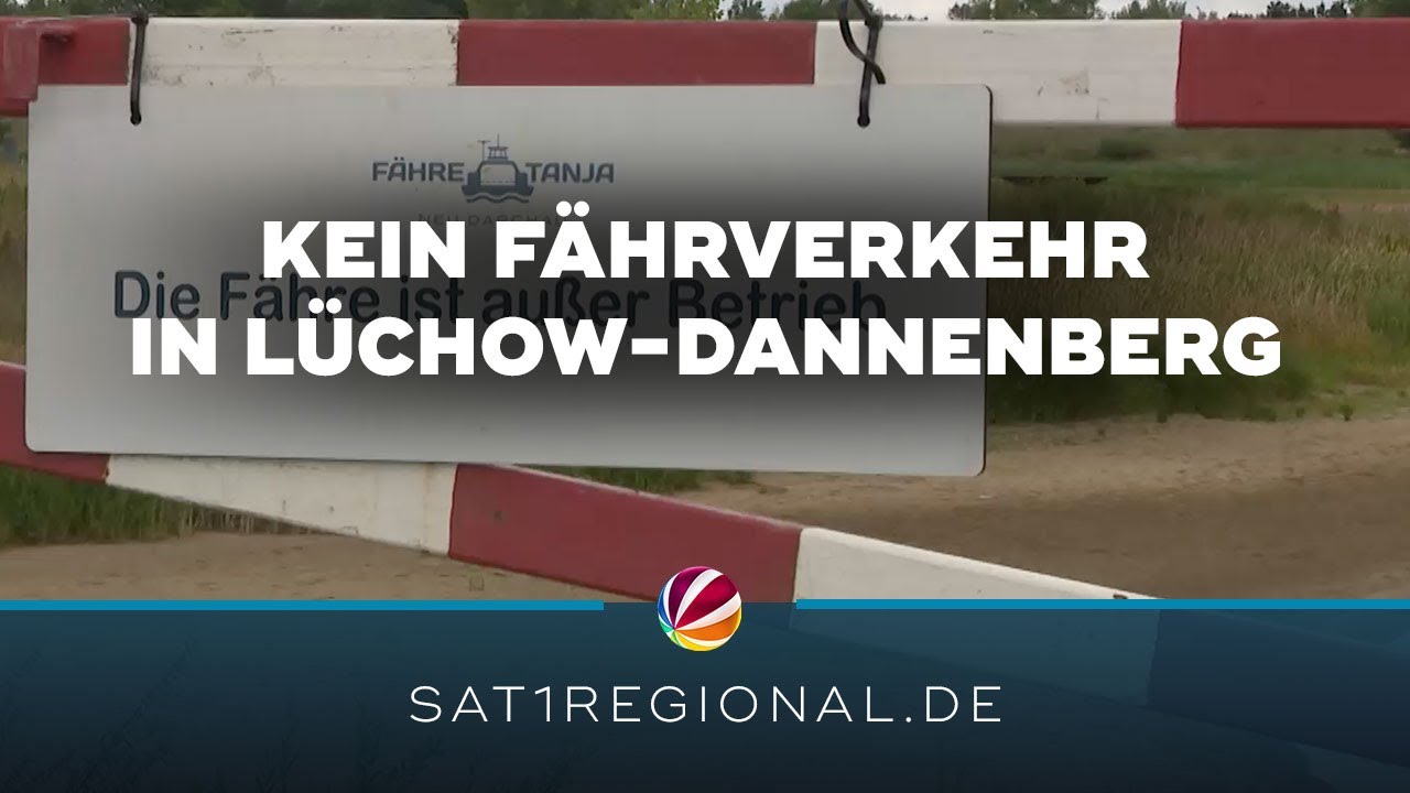 Kein Fährverkehr zwischen Neu Darchau und Amt Neuhaus