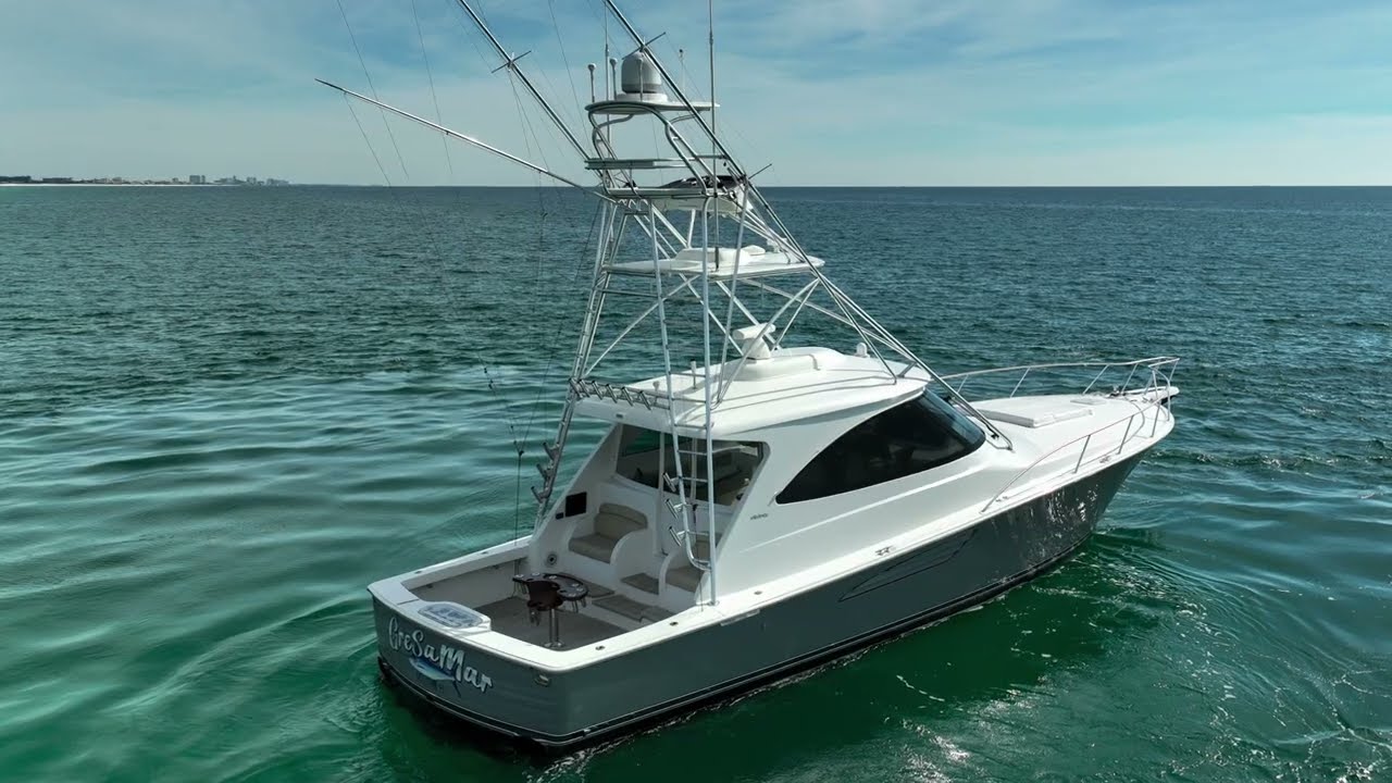 48' Viking Sport Tower Galati Yacht Sales 4K