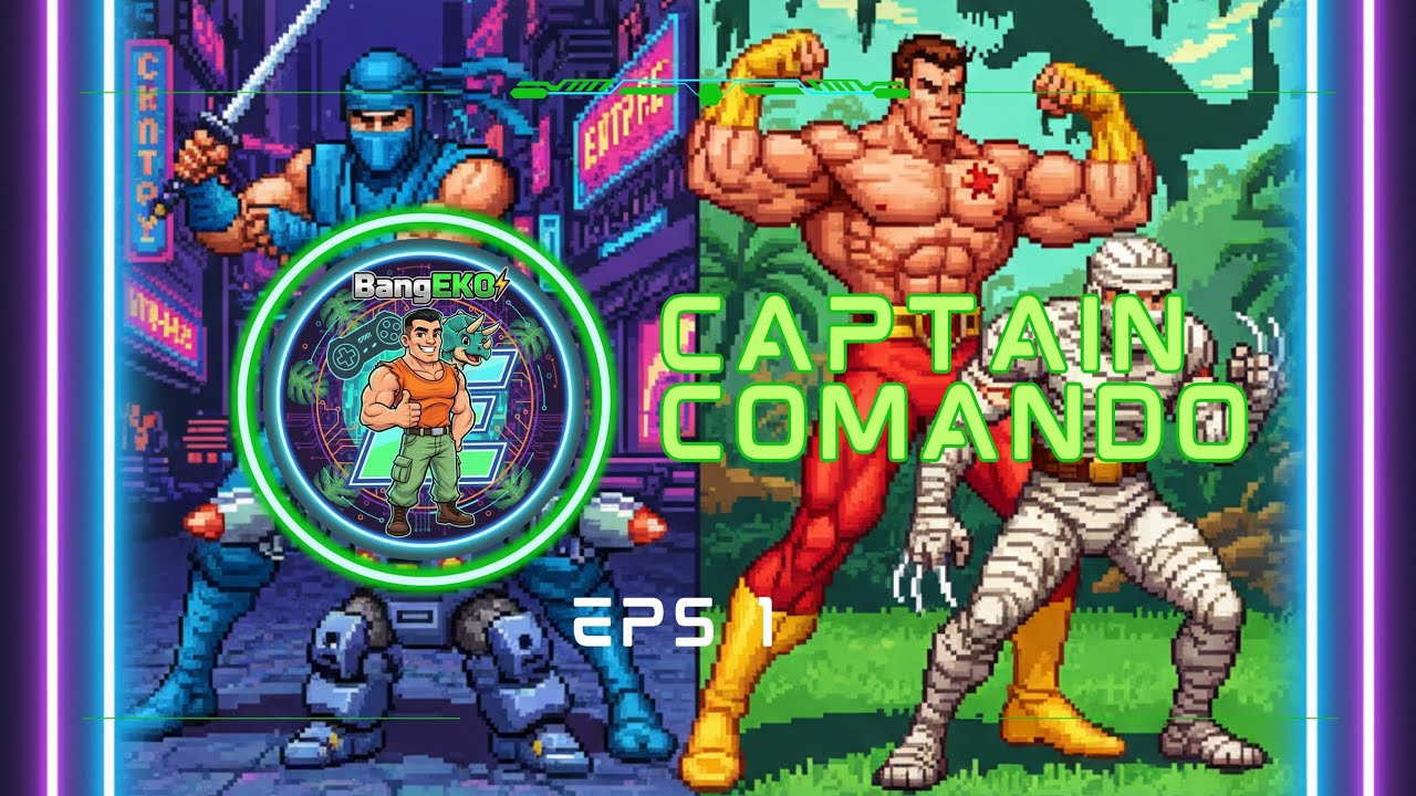​NOSTALGIA LAGI❗CAPTAIN COMMANDO - BOS 1 LANGSUNG MODAR❗