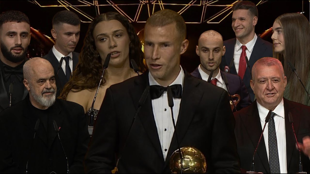 Mbrëmja Gala e FSHF “Topi i Artë 2025”, spektakli i yjeve të futbollit shqiptar (E PLOTË)