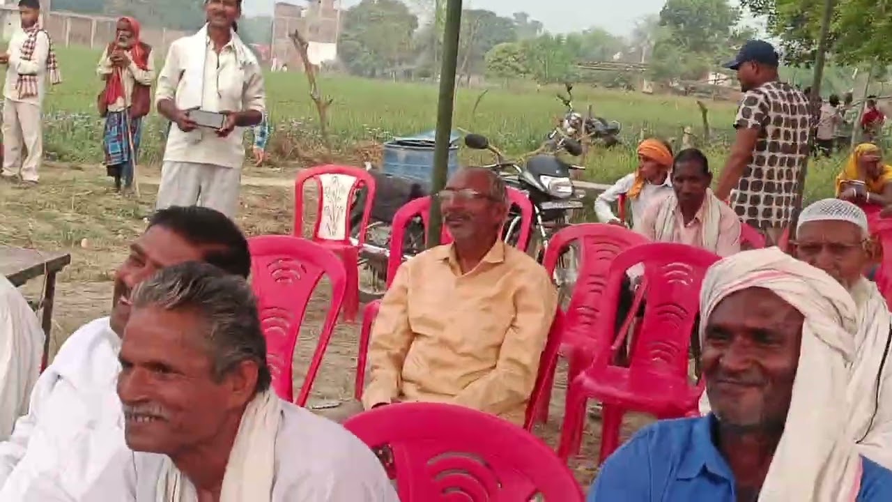 Om sadguru aadesश्री कालूसरोज ग्राम कोहला विश्वनाथगंज के आवास पर बिरहा गायक छोटेलाल बेगाना की एक झलक