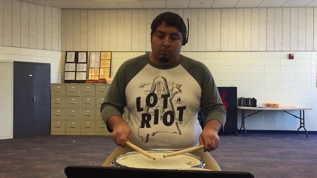 Hot Licks by Edward Freytag  Snare Solo