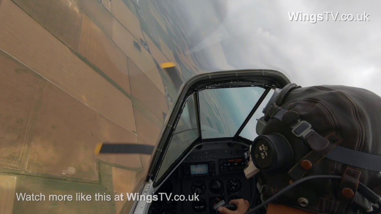 Hawker Sea Fury display plus in-cockpit shots