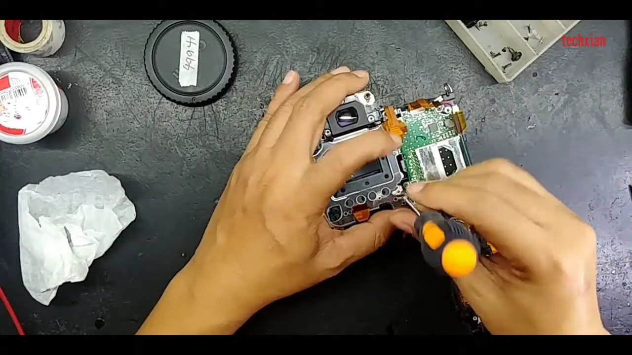 CANON 600D ERROR 20 / SHUTTER BLADE REPAIR