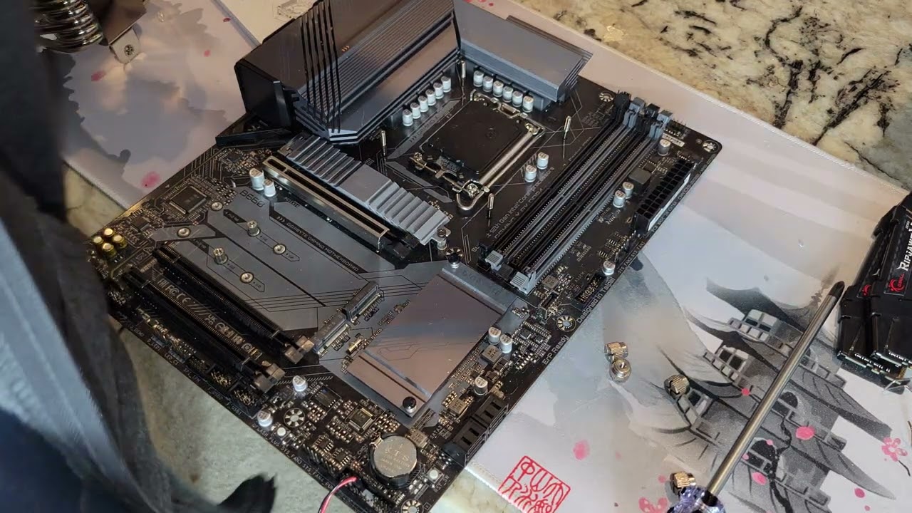 Установите Thermalright BA120, Burst Assassin на Gigabyte Gaming X B660 с процессором I5-13600kf