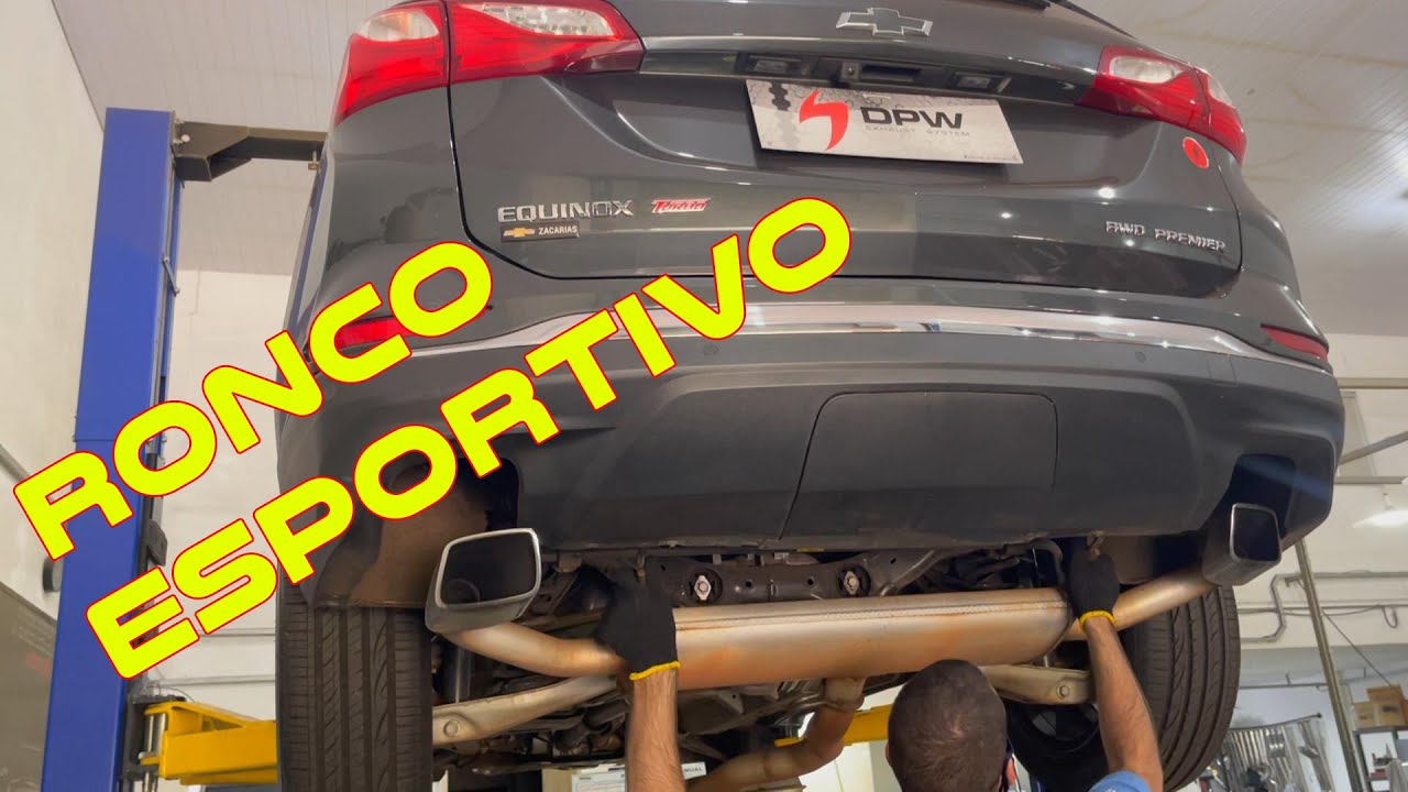 Chevrolet Equinox Premier com difusor de escapamento!
