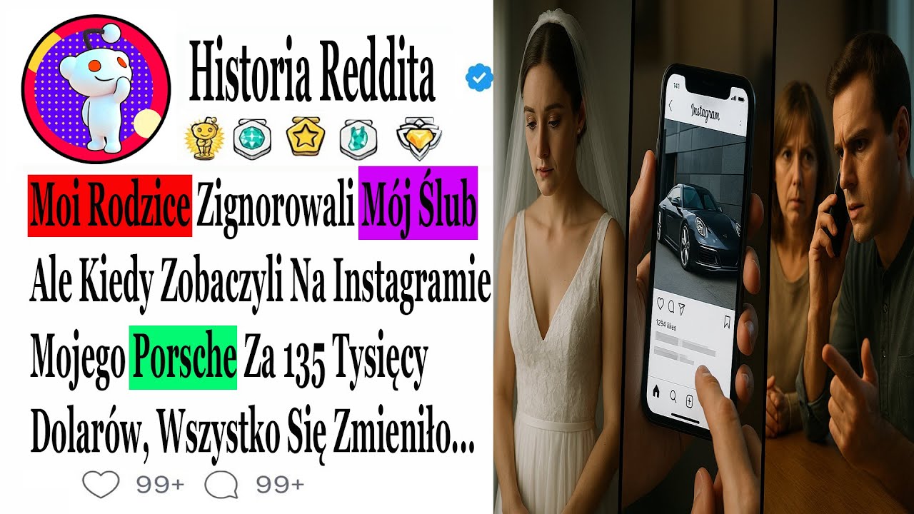 Moi Rodzice Zignorowali M&oacute;j Ślub &ndash; Ale Kiedy Zobaczyli Na Instagramie Mojego ....#HistorieZdrady