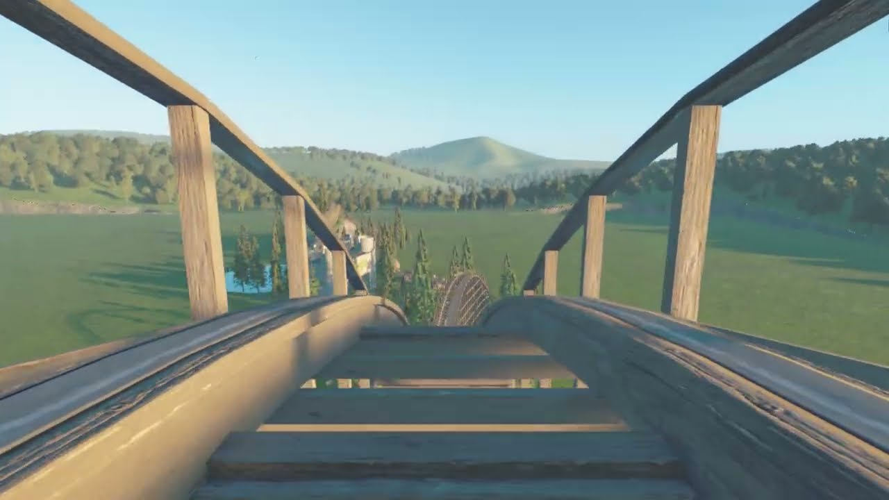 intamin wooden coaster