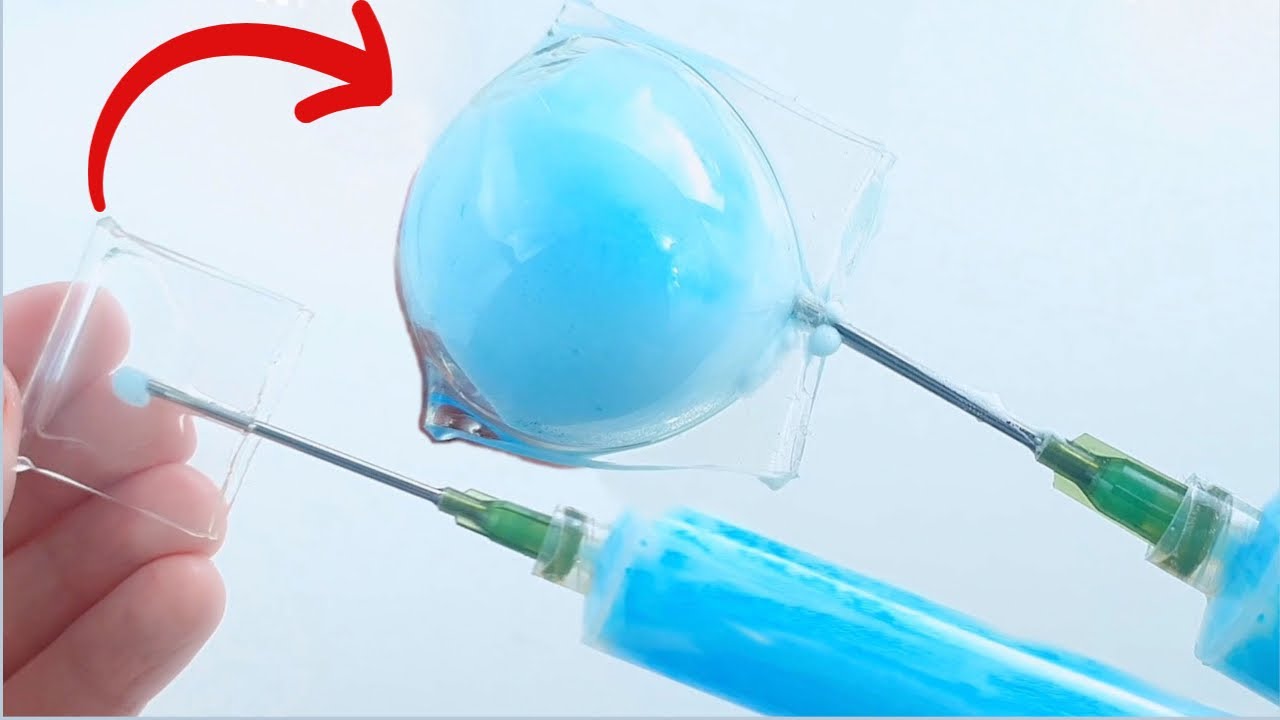 How To Make Nano Tape Bubbles With Shaving Foam !ASMR Tutorial