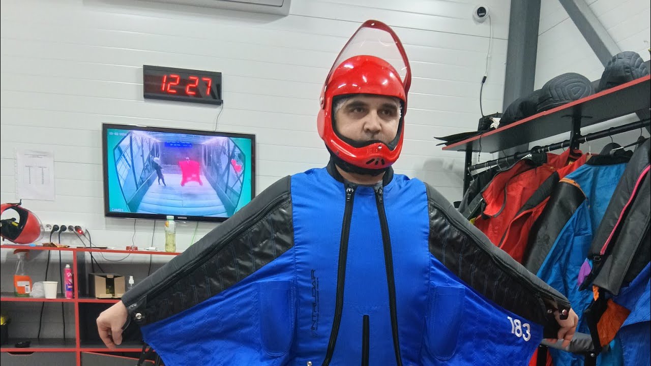 02.02.2026 TwinFly первый полет в наклонной трубе