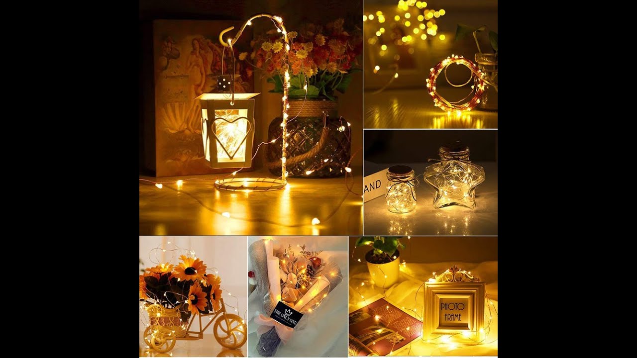 Festive lights Festoon Light Garland Led Strip Light Copper Wire Fairy Light Wedding Party Christmas