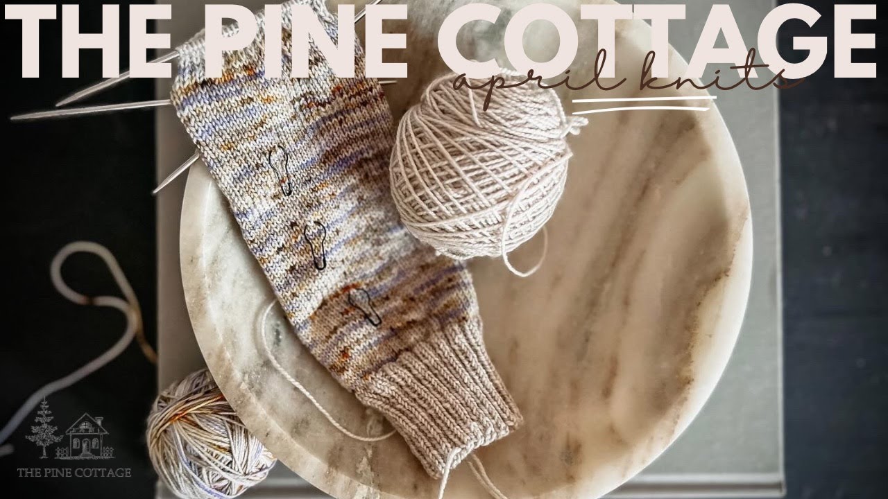 April Knits: Simple Stripes, Knitted Socks, What I'm Reading, Giveaway Winners, Garden Update