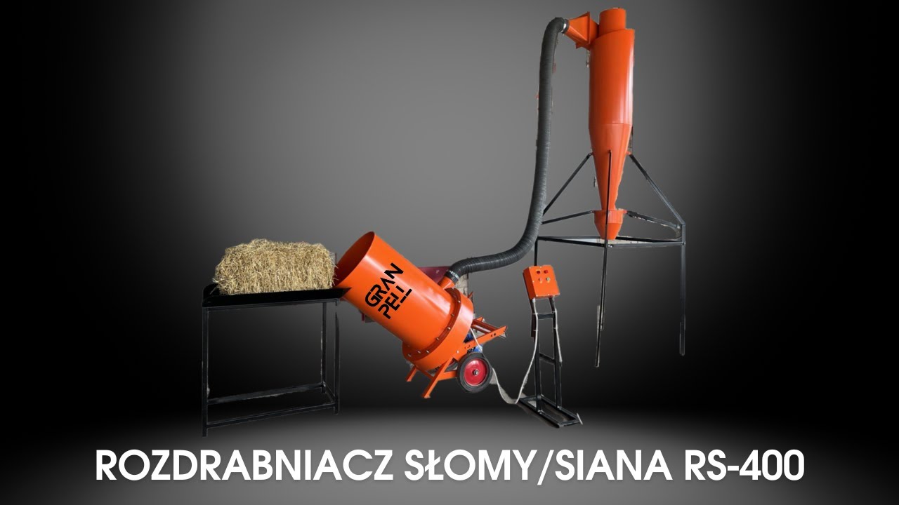 Siekacz|Rozdrabniacz|Młyn słomy RS-400 od Granpell