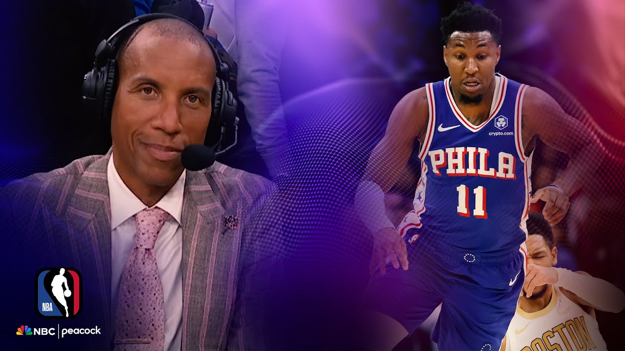 Philadelphia 76ers' win vs Boston Celtics hinged on Justin Edwards, Andre Drummond | NBA on NBC